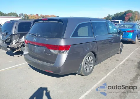 2015 Honda Odyssey Touring/Touring Elite from USA, damaged, VIN 5FNRL5H94FB022009